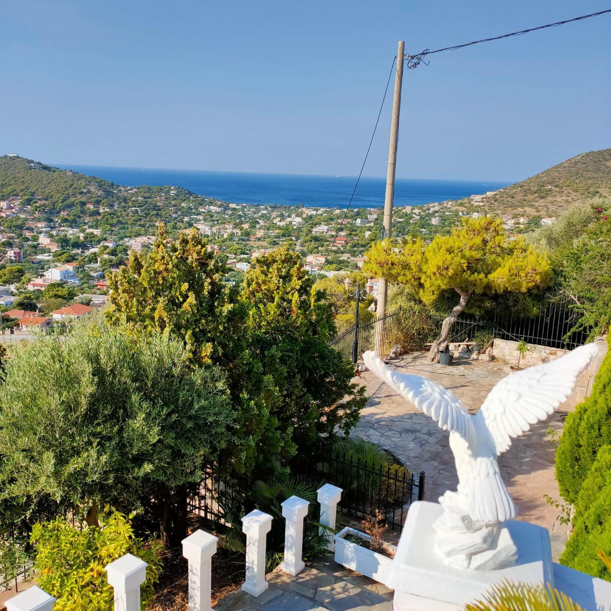 Eagles Nest Villa Athenian Riviera In Aghia Marina Near Lagonisi, Next To The Beach Close To Athens Airport Agia Marina  Bagian luar foto